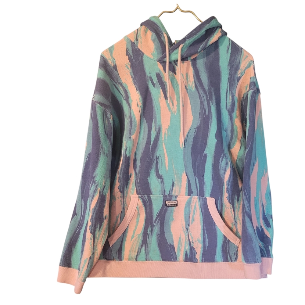 Adidas RYV marbled unisex hoodie - Mens M, Womens L       F63